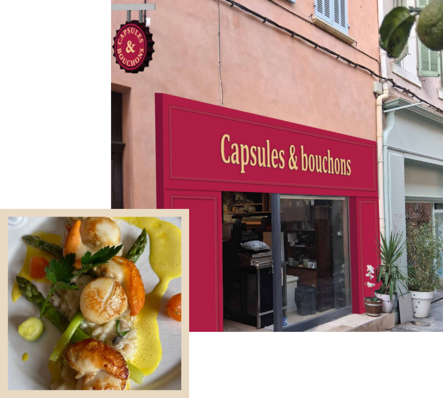Capsules & Bouchons - restaurant HYERES - Meilleurs restaurants Hyères